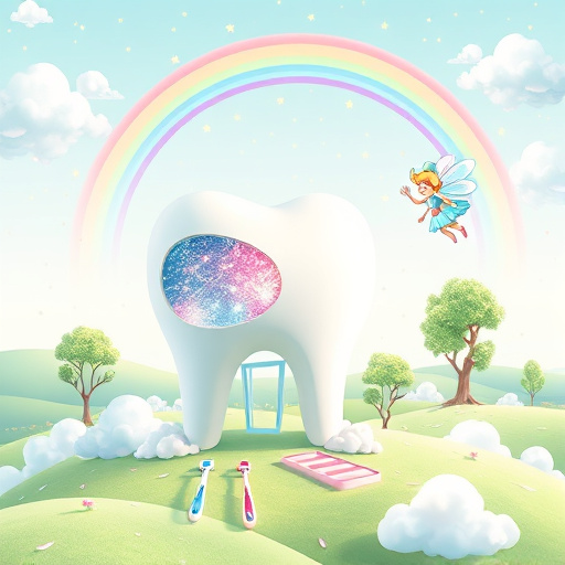 A vibrant street art-style cover image for a blog post about "Full Mouth Restoration" features a dazzlingly restored set of teeth emerging from whimsical ocean foam. Surrounding this dental centerpiece are playful elements including a colorful surfboard leaning against a stylized dental chair, reminiscent of a beach sunset. Quirky sea creatures like a smiling crab with oversized sunglasses and a seagull holding a toothbrush add a fun atmosphere. The background showcases a bright graffiti-style mural of the iconic White Rock beach, complete with colorful beach umbrellas and sunbathers, emphasizing health and happiness. Wavy lines and splashes of blues and yellows reflect vibrant coastal energies, celebrating the connection between dental restoration and the local environment. The mood is uplifting and inviting, appealing to both locals and readers interested in dental restoration insights.