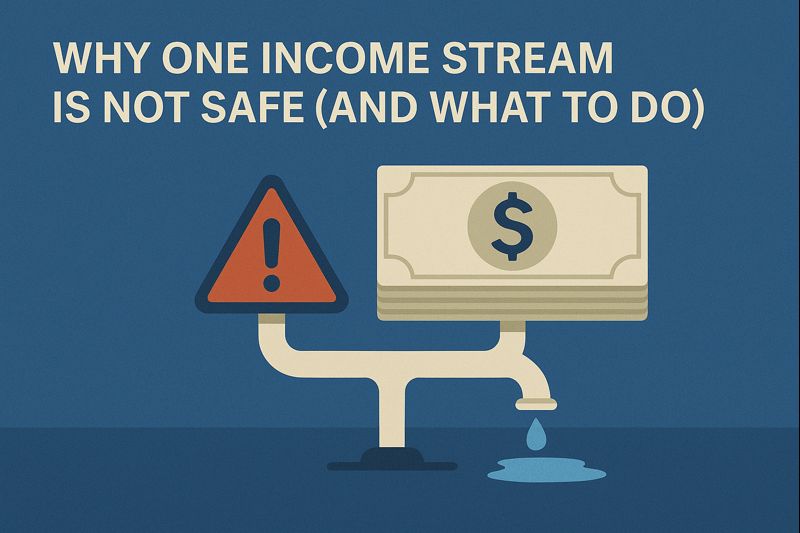 Why One Income Stream Is Not Safe (And What to Do)