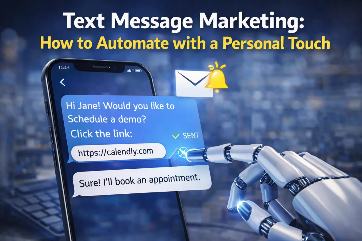 Automate SMS marketing without losing the human touch. Use smart tagging, 2-way texting, and flows to boost opens, replies, and conversions.