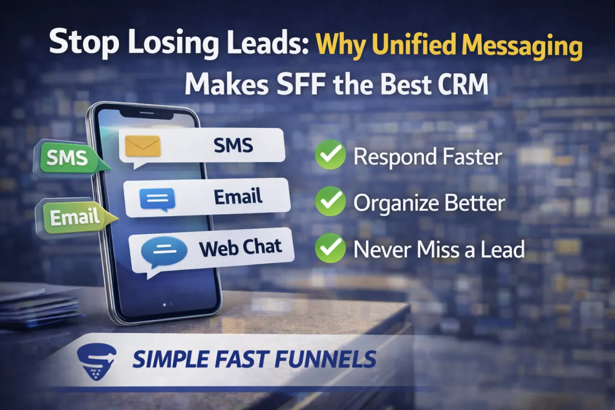 Stop Losing Leads: Why Unified Message Makes SFF the Best CRM