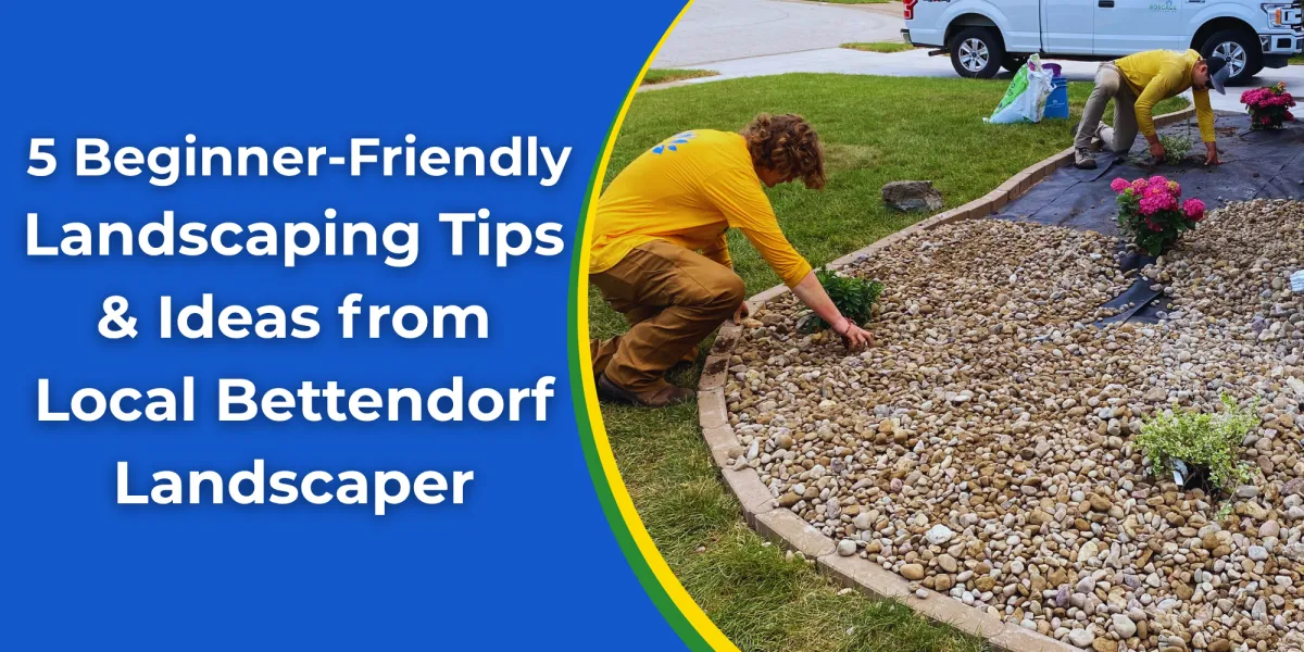 5 Beginner-Friendly Landscaping Tips & Ideas from Local Bettendorf Landscaper