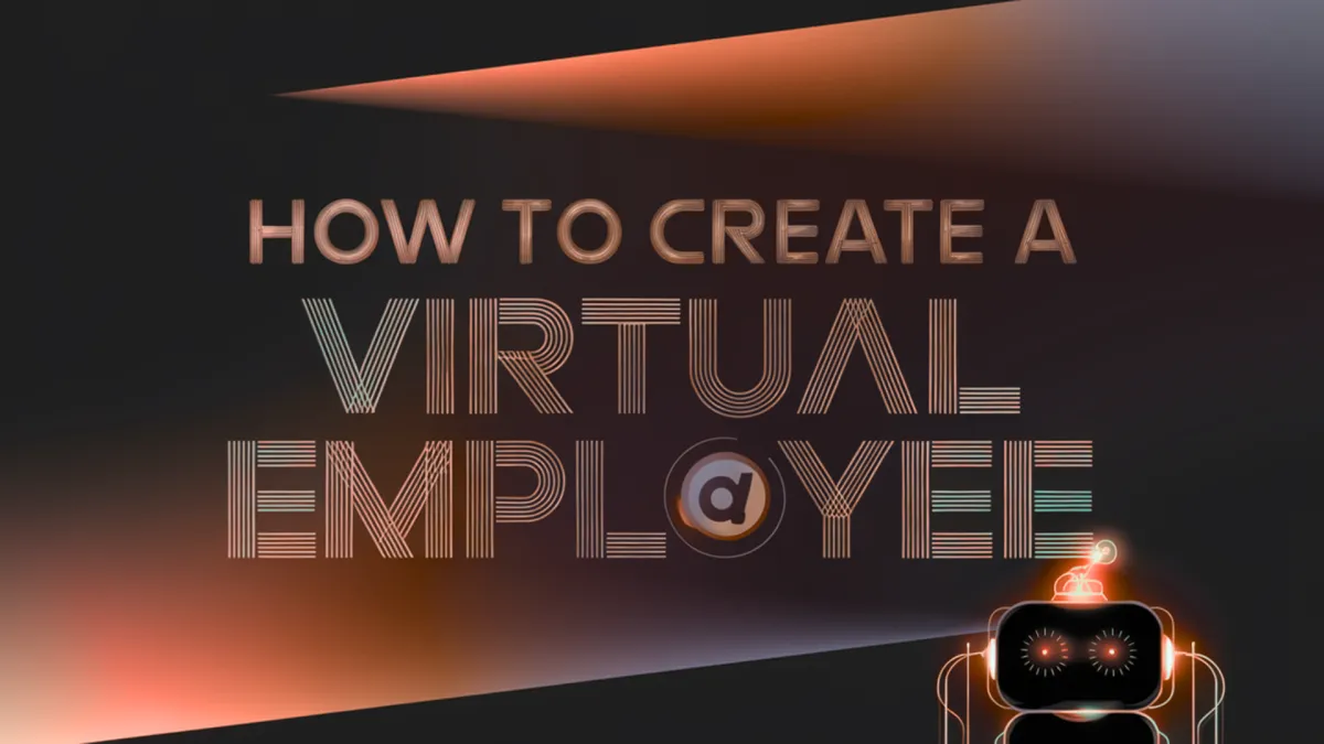 How to Build a Virtual Employee Using AI