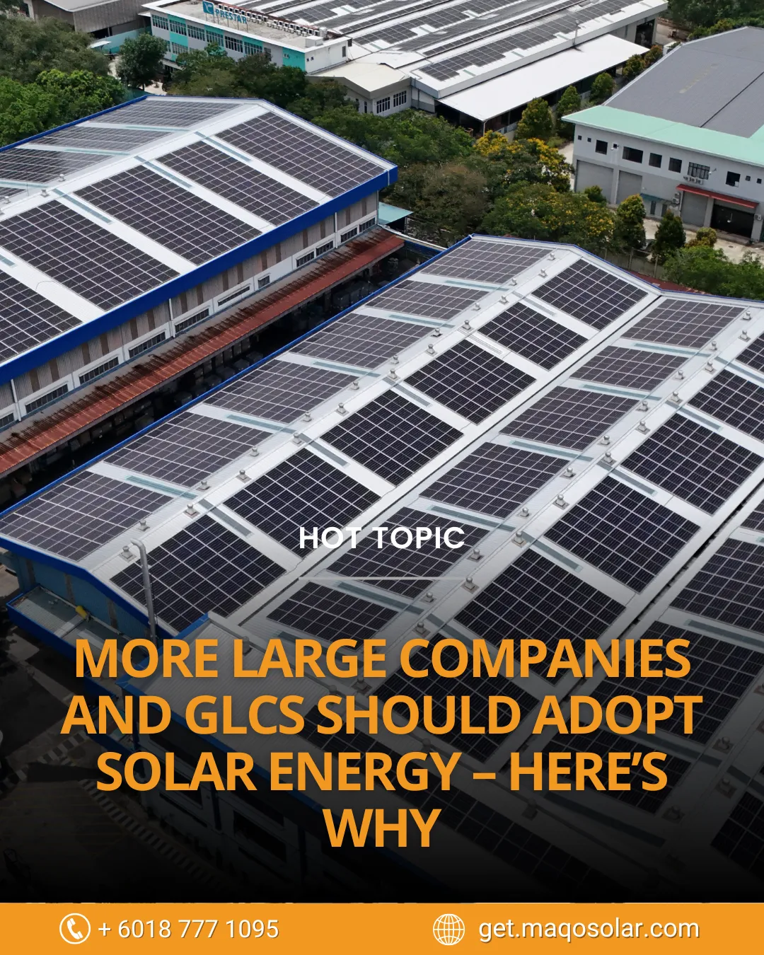 More Large Companies and GLCs Should Adopt Solar Energy – Here’s Why