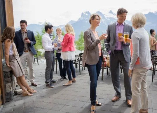People networking