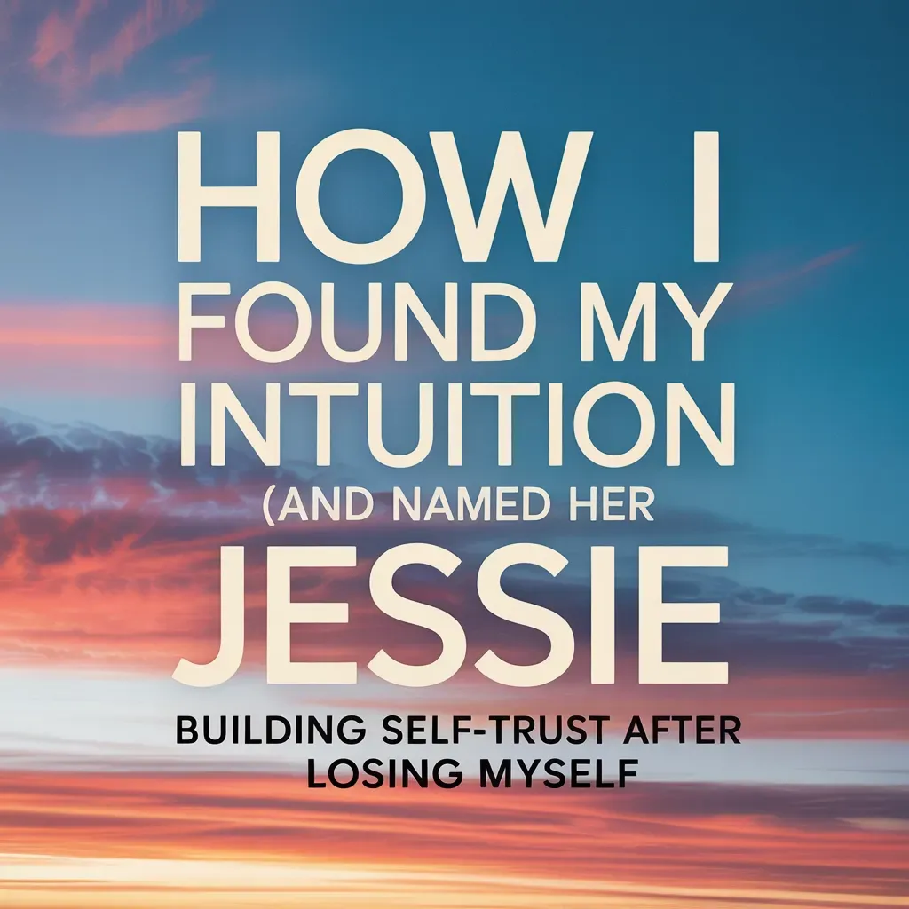 How I Found My Intuition (and Named Her Jessie): Building Self-Trust After Losing Myself