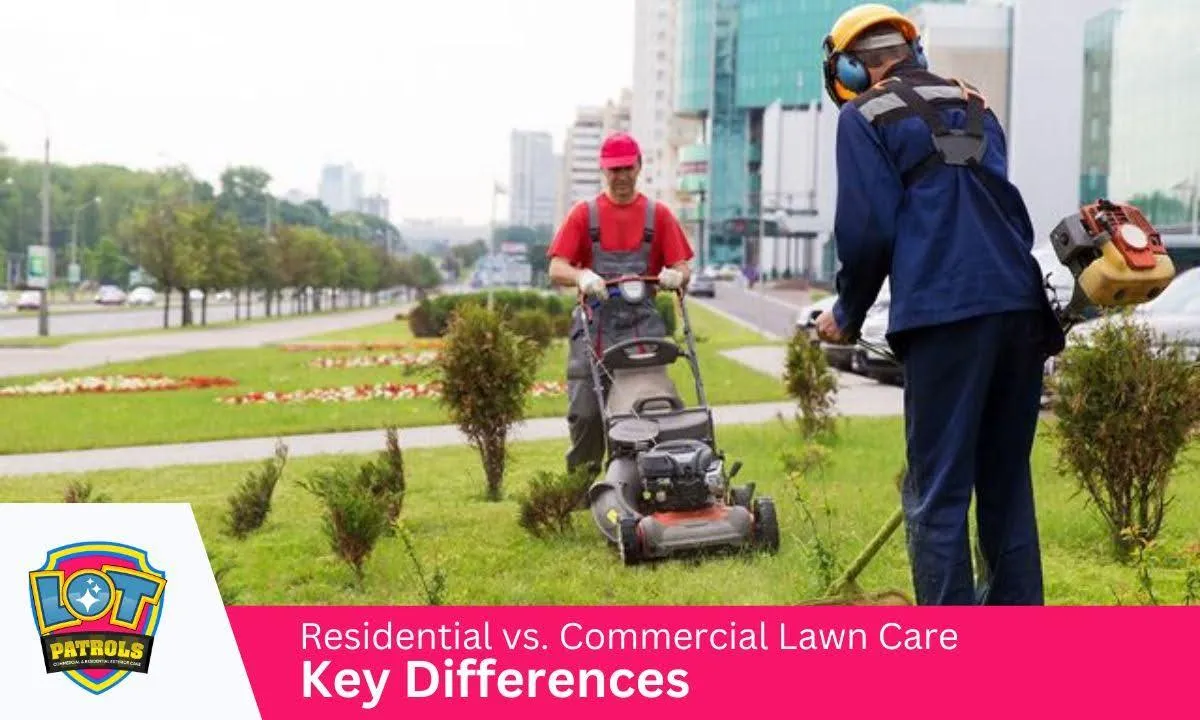 What Are the Key Differences Between Residential and Commercial Lawn Care?