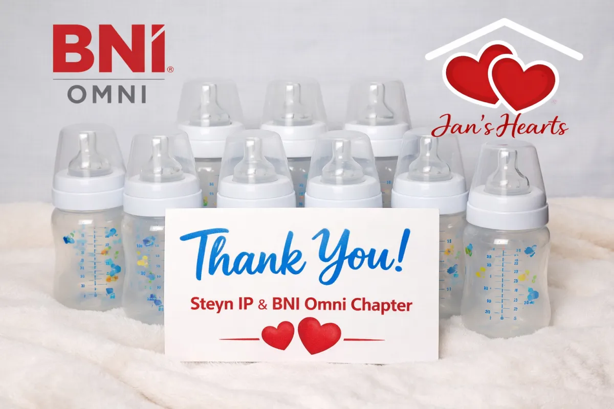 Heartfelt Thanks for Baby Bottle Donation