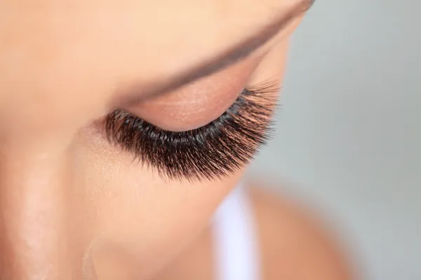eyelash extensions at Angel Nails & Spa