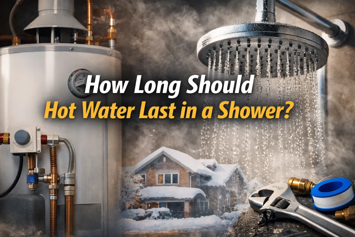 How Long Should Hot Water Last in a Shower? | Trav's Plumbing & HVAC LTD.