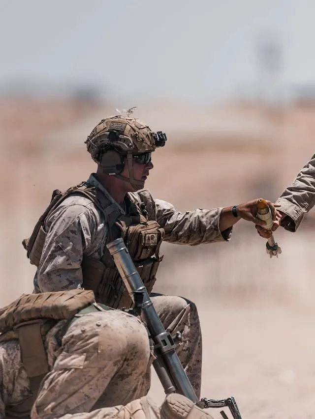 soldier training in the field