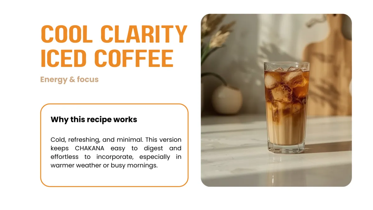 Iced coffee with ice cubes in a glass, ready to stir