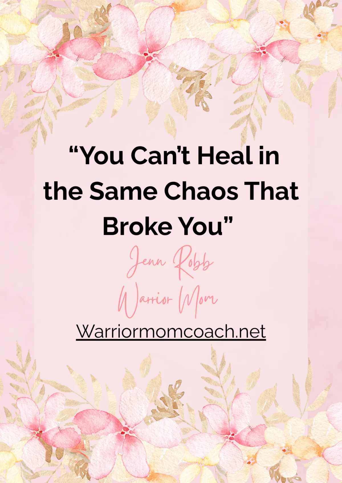 warrior mom quote