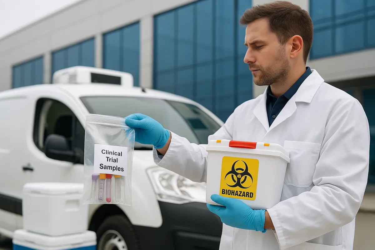 Courier Service for Clinical Trials: Special Handling Explained