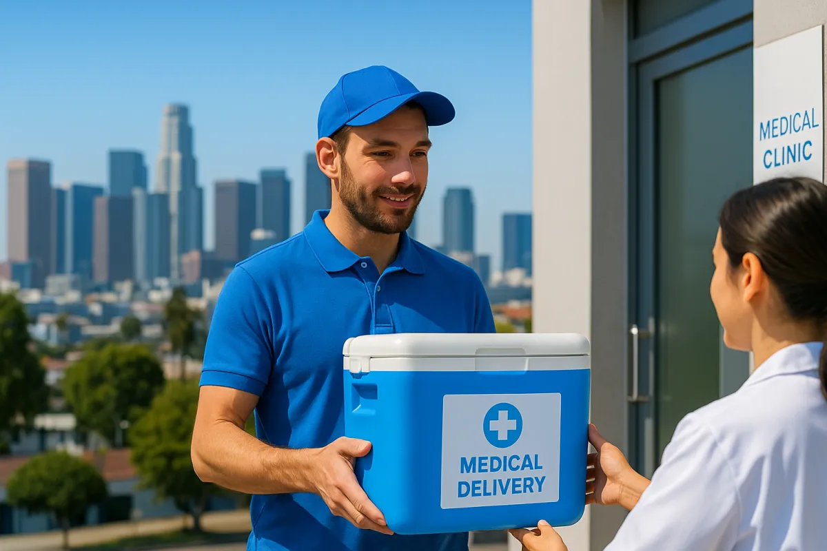 Same-Day Medical Courier in Los Angeles: What Pharmacies Should Expect