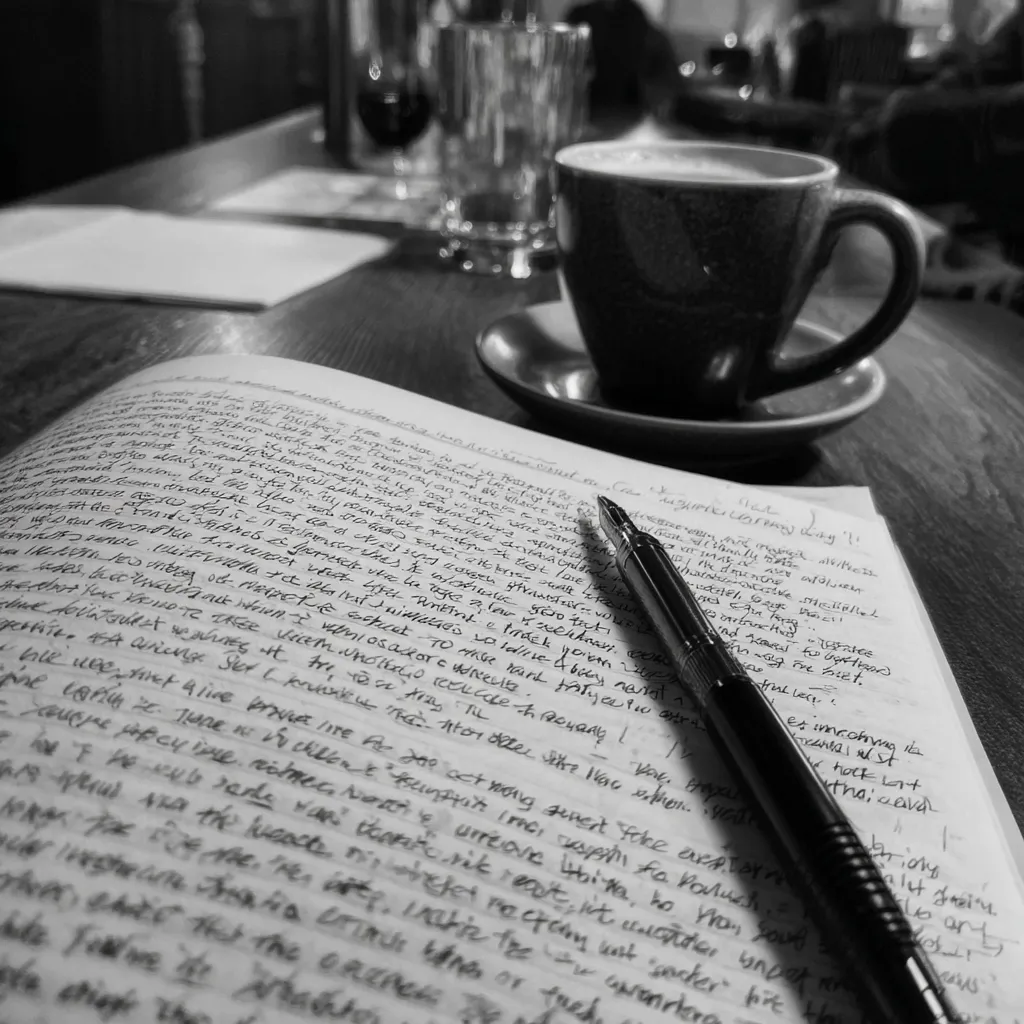 green notebook