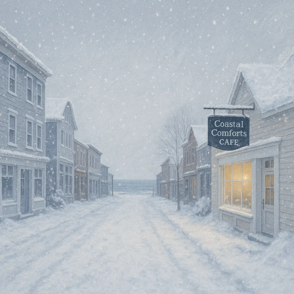 Winter on the New England Coast