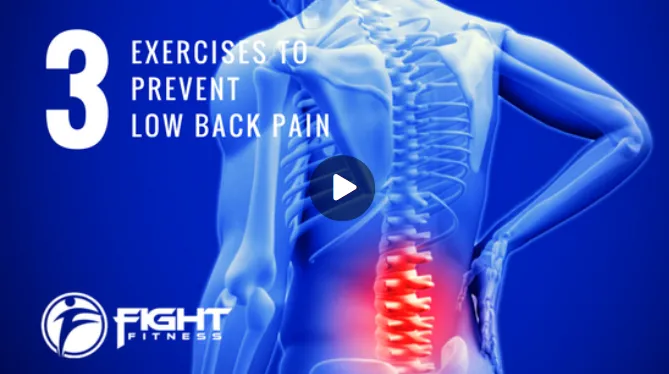 3 Exercises To Prevent Low Back Pain