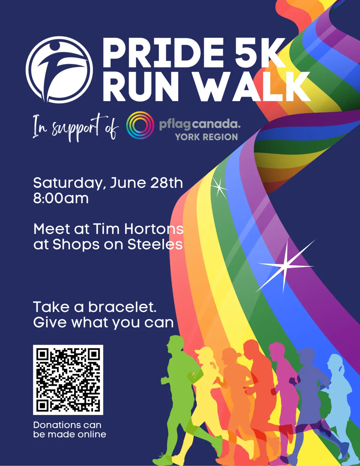 Fight Fitness Donates $105 to PFLAG for Pride 5K Run/Walk 🏳️‍🌈💪