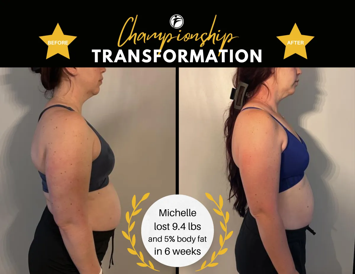 From Postpartum Struggles to Strength: Michelle’s Inspiring Fitness Transformation
