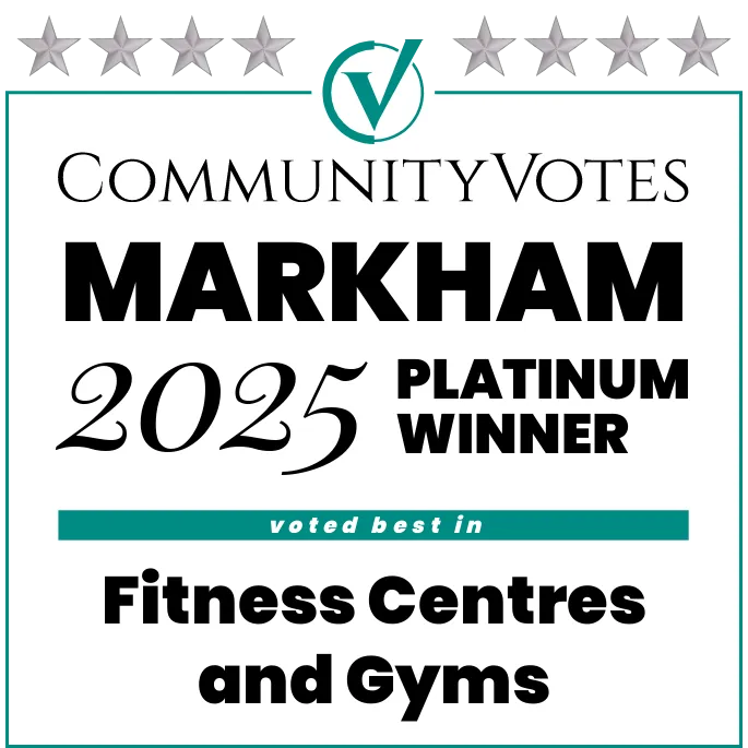 Fight Fitness team celebrating Best Gym in Markham award