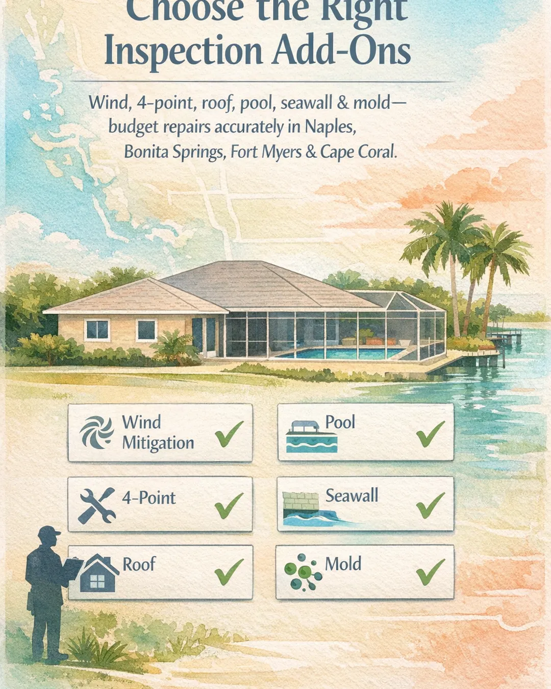 How to Choose the Right Inspection Add‑Ons in SWFL So You Can Price Repairs Accurately