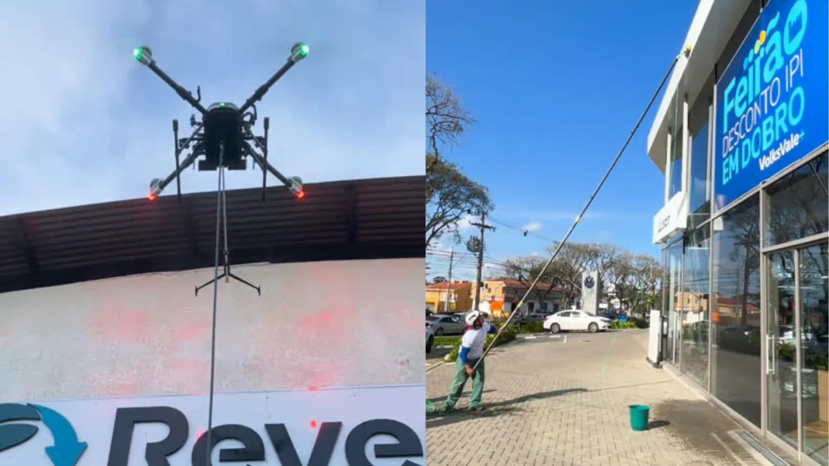 Lavagem com Drone em Curitiba: Tecnologia, Segurança e Eficiência com a Dronn Clean