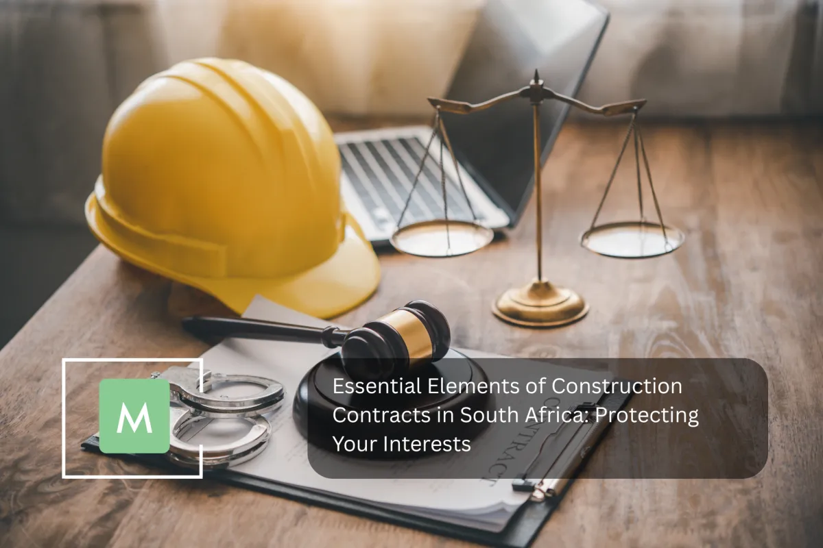 Essential Elements of Construction Contracts in South Africa: Protecting Your Interests