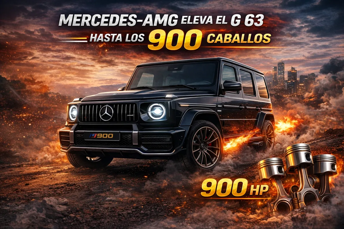 Mercedes-AMG Eleva el G 63 Hasta los 900 Caballos: El SUV Ícono Alcanza un Nuevo Nivel de Potencia