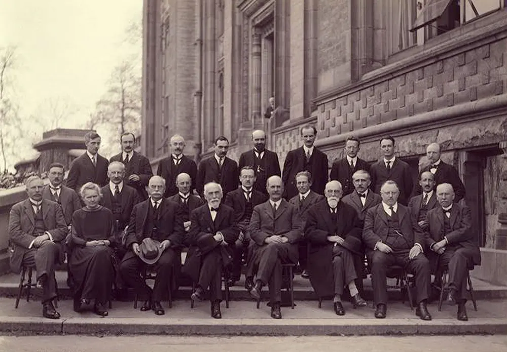 Photo of Solvay Conference 1927