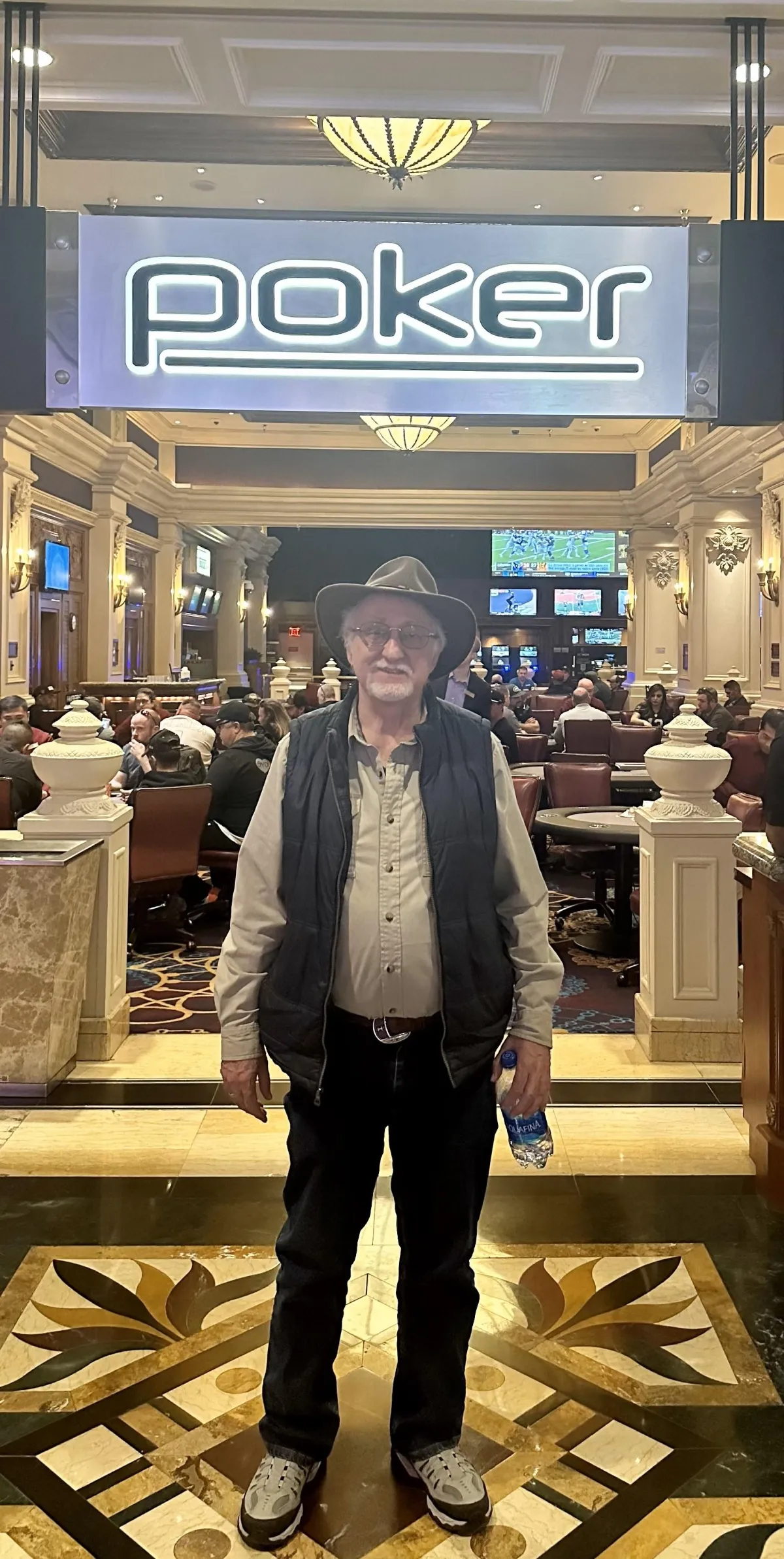 Playing Poker in Las Vegas