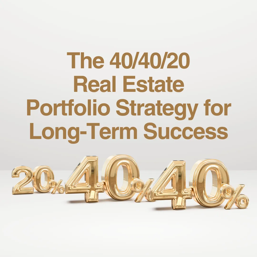 Rick Melero’s 40/40/20 Real Estate Portfolio Strategy for Long-Term Success