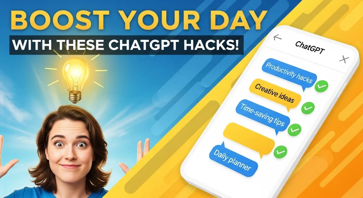 Boost your day with these ChatGPT Hacks