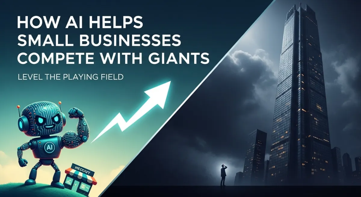 Seven steps to leverage AI to compete with Larger Businesses