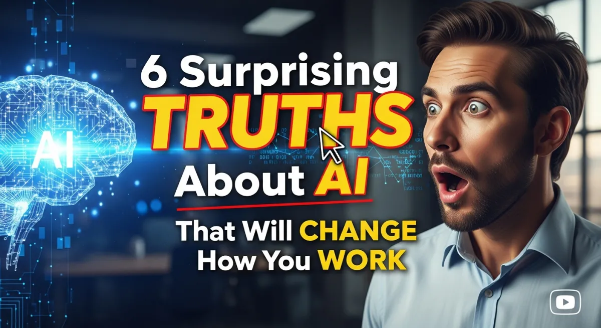 6 Surprising Truths About AI That Will Change How You Work