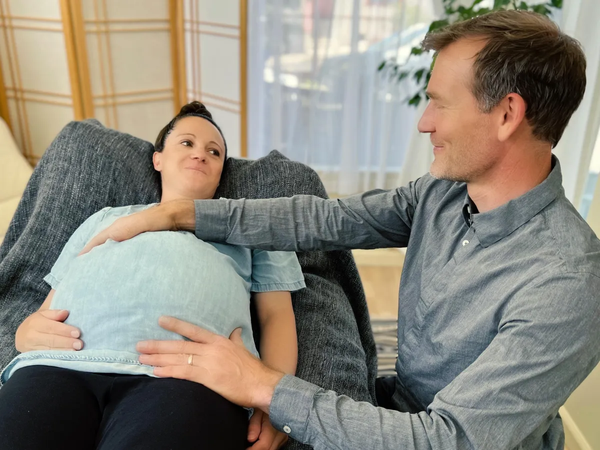 Jared Treating a pregnant patient