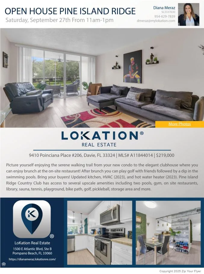 9410 Poinciana Place #206 in Pine Island Ridge, Davie.