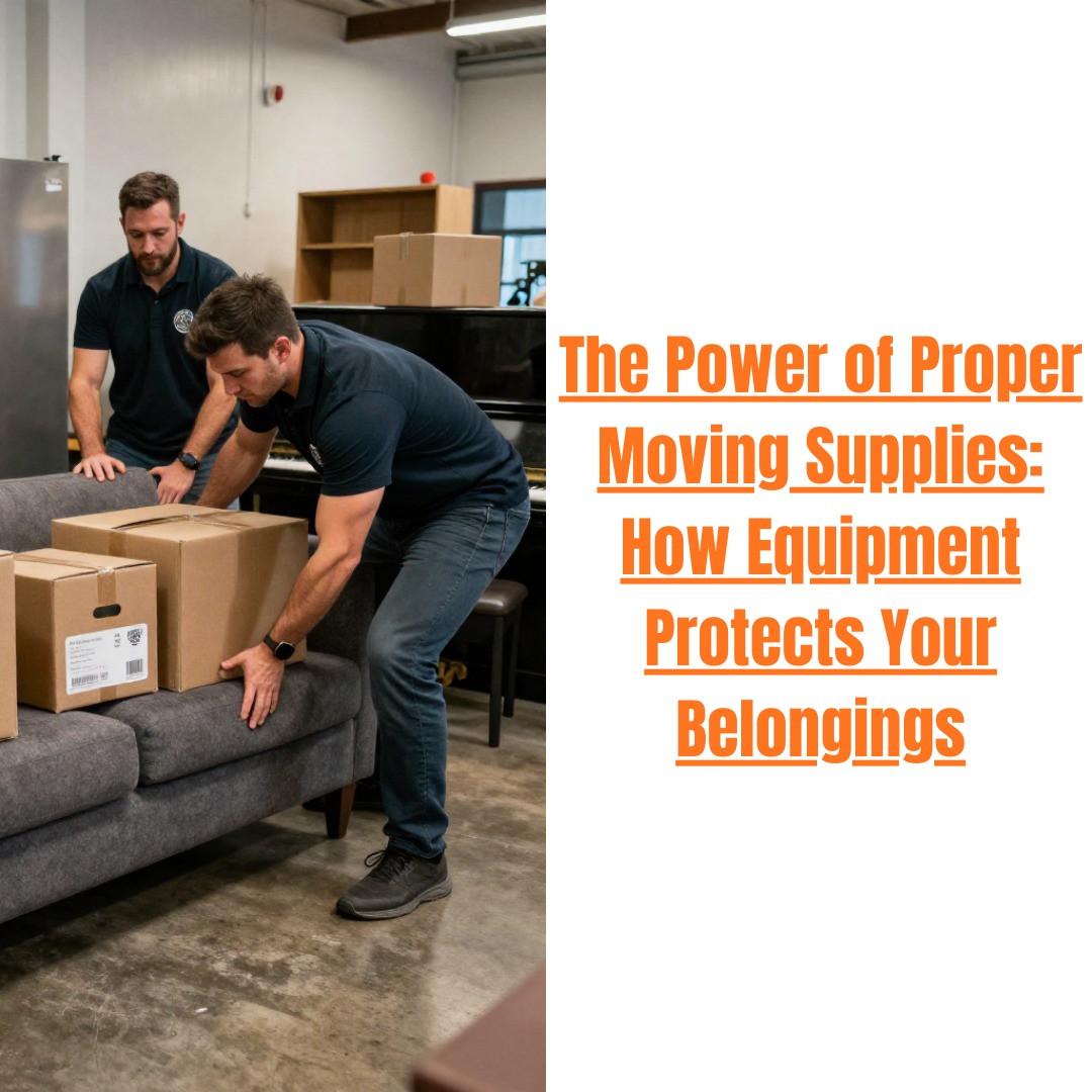 The Power of Proper Moving Supplies: How Equipment Protects Your Belongings