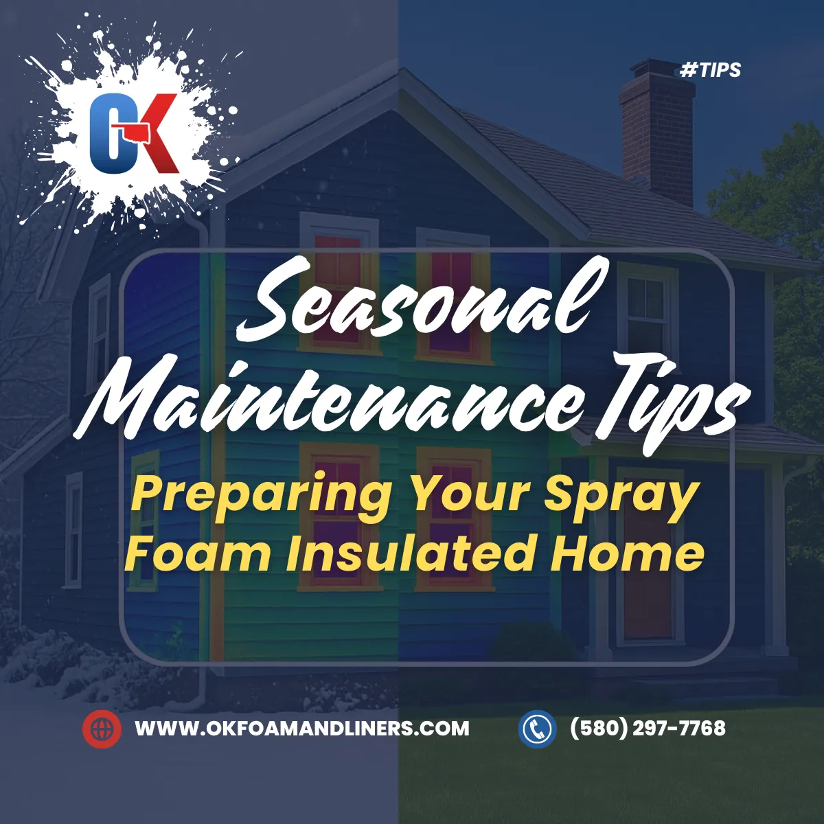 Seasonal Maintenance Tips: Preparing Your Spray Foam Insulated Home for Winter
