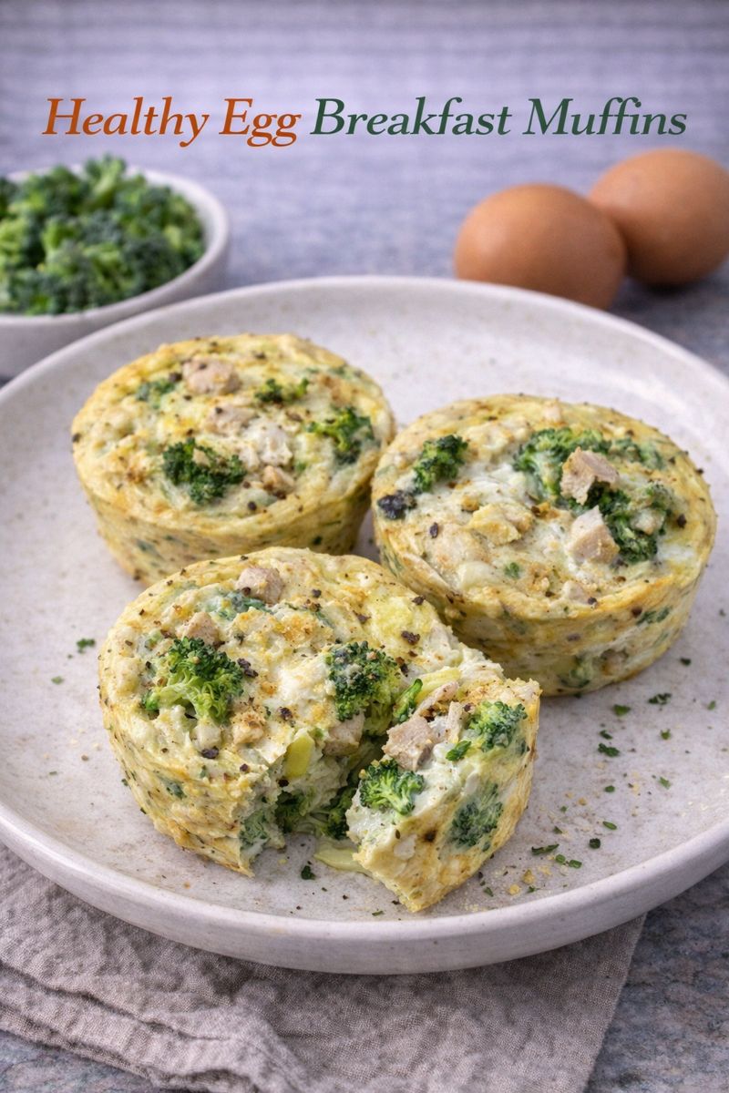 Healthy Egg Breakfast Muffins