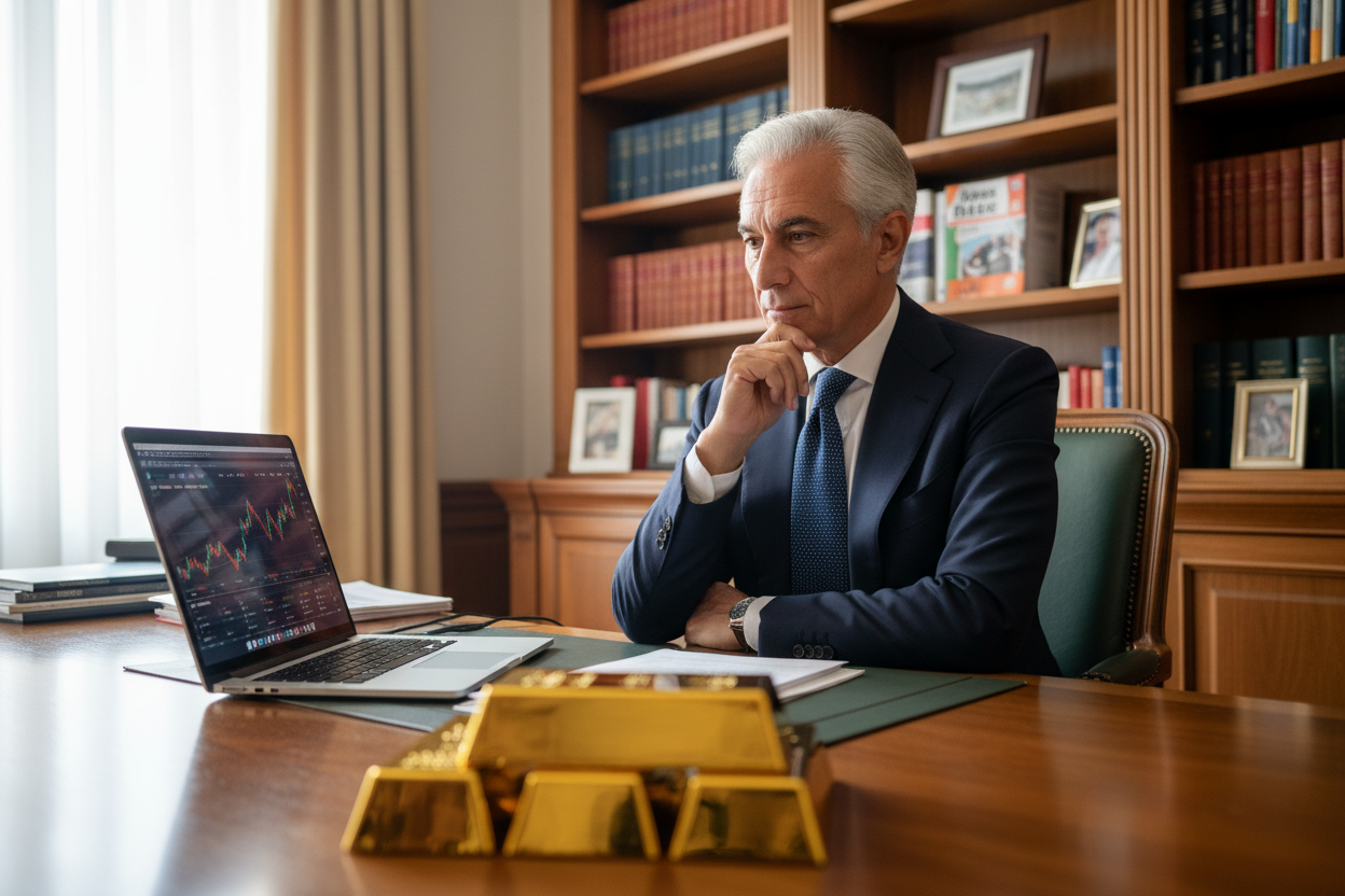 Tassa Crypto 33% e tokenizzazione: cosa spinge i senior verso l’oro fisico