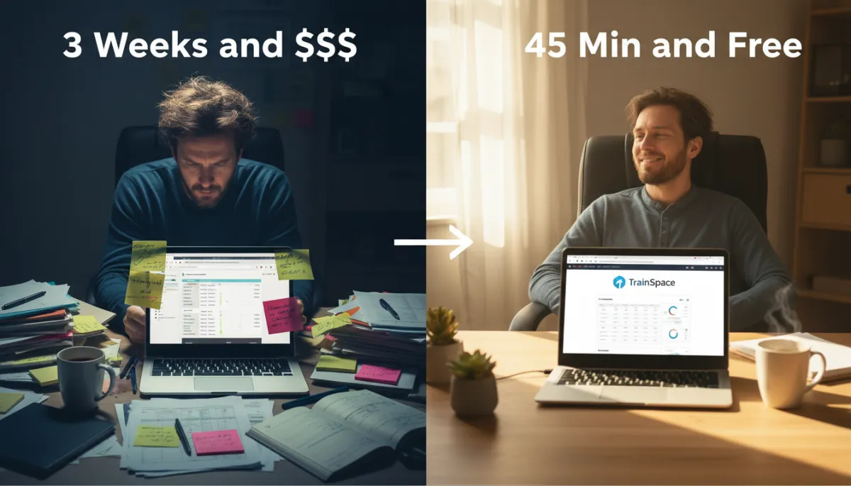 TrainSpace: Build Your Coaching Website in Under an Hour