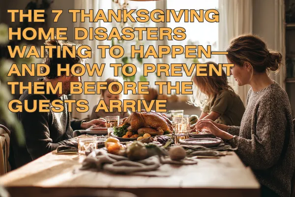 The 7 Thanksgiving Home Disasters Waiting to Happen—And How to Prevent Them Before the Guests Arrive