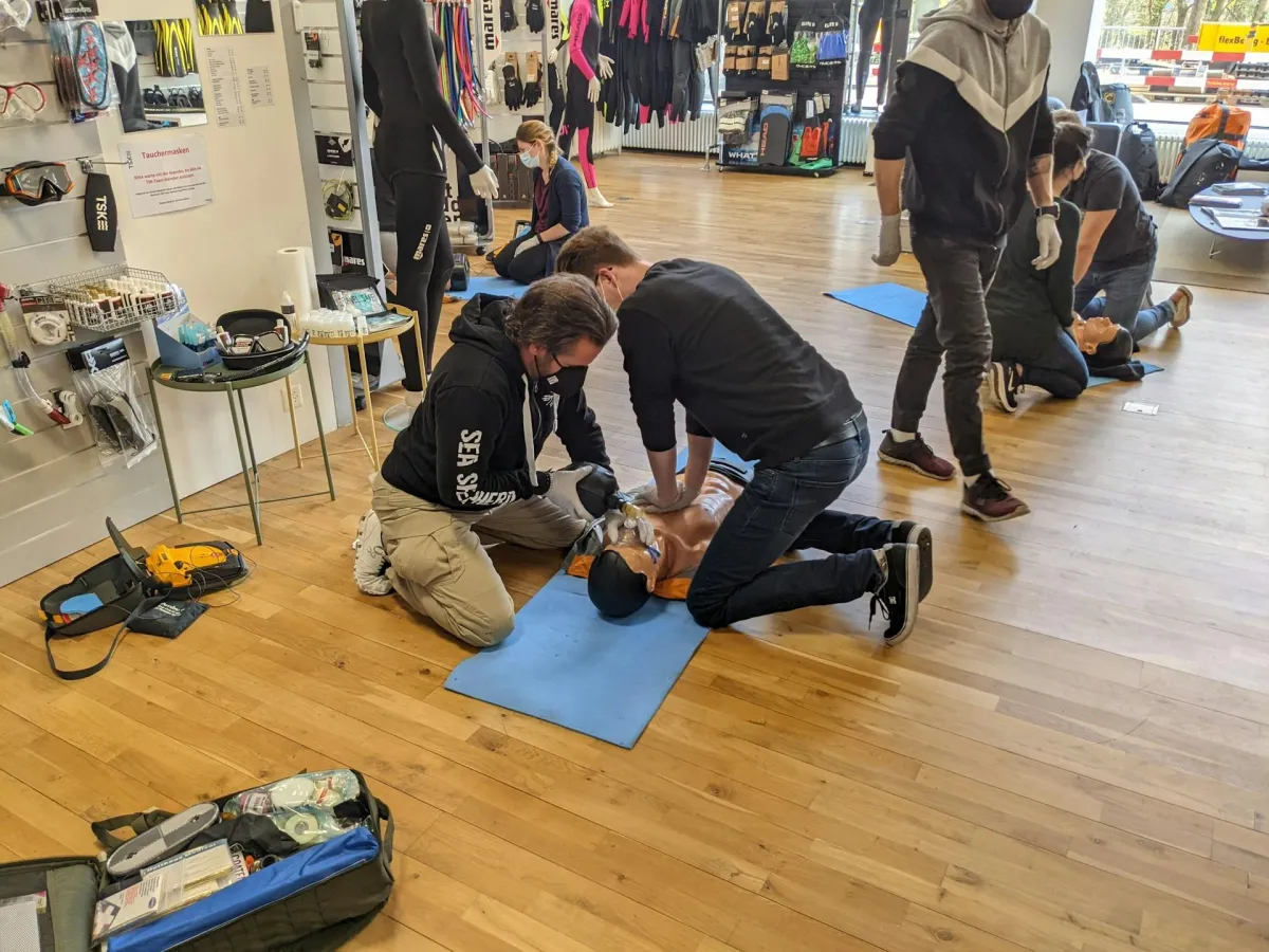 CPR training