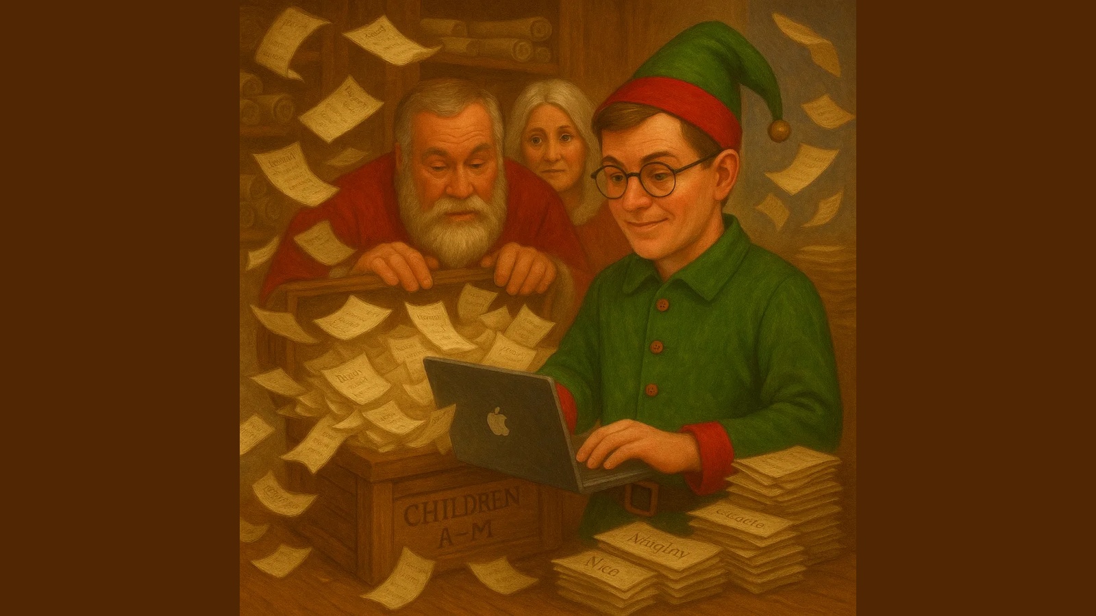 From Scrolls to Sanity: How the Good Elf Started Saving Christmas