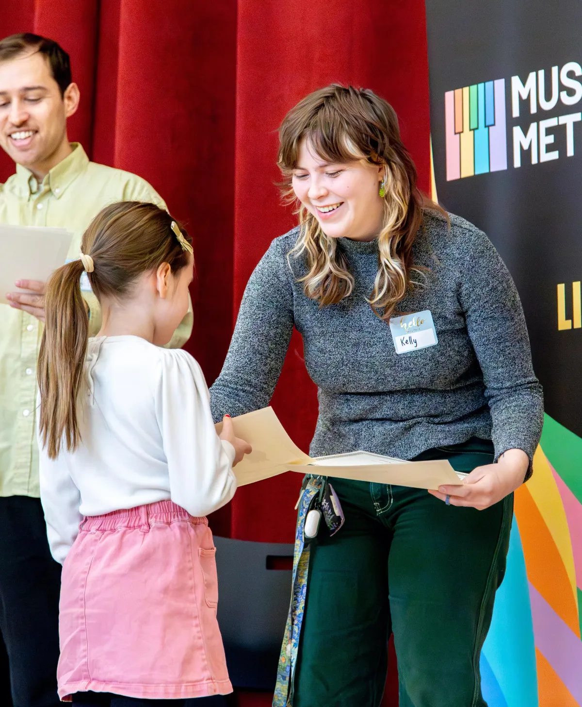 Musical Potential with the Musicolor Method