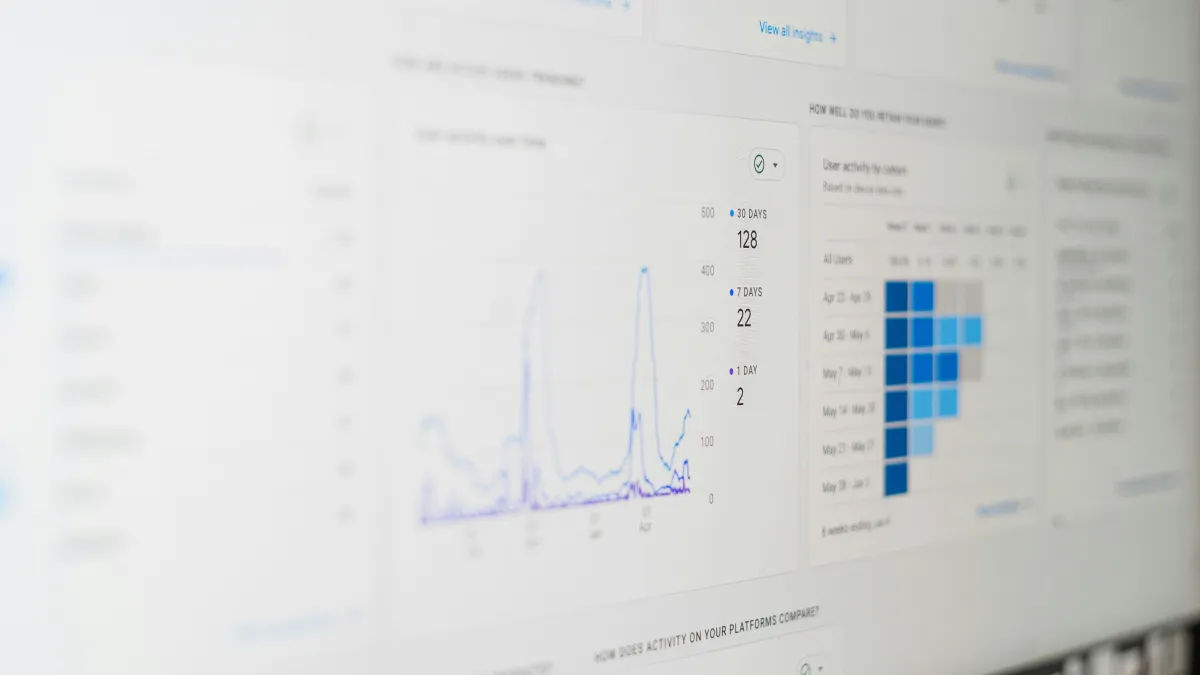 Image showing analytics, important for measuring SEO.