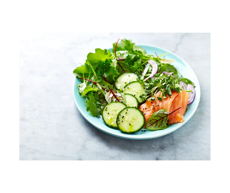 Smoked Salmon Salad for Fibromyalgia