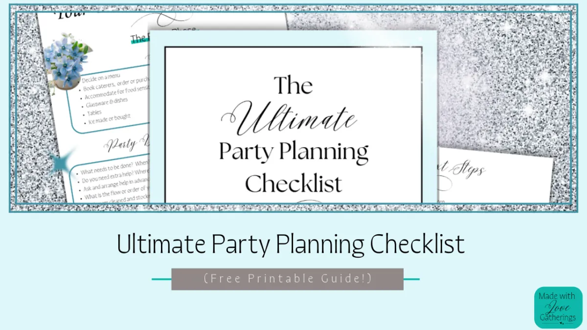 Ultimate Party Planning Checklist (Free Printable Guide!)