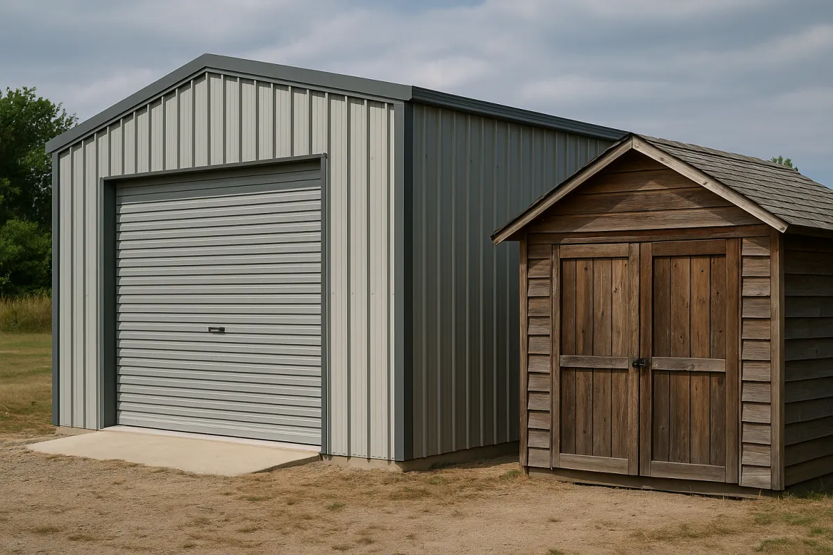 Steel vs Traditional Building Materials: Why Steel Sheds Make Sense for Australian Conditions