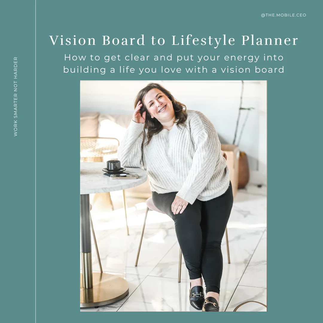 Vision Board To Lifestyle Planner